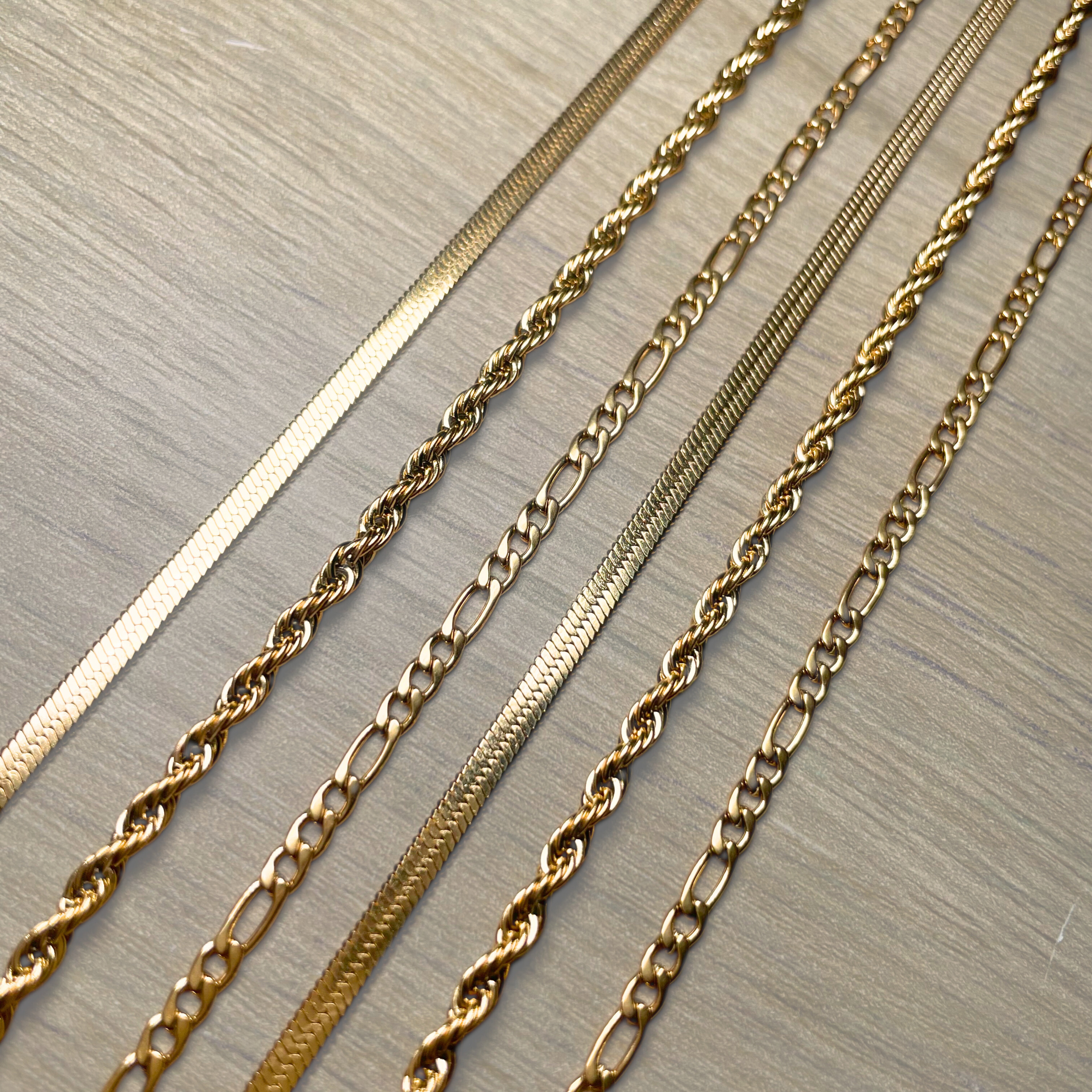 Gold Layering Chains