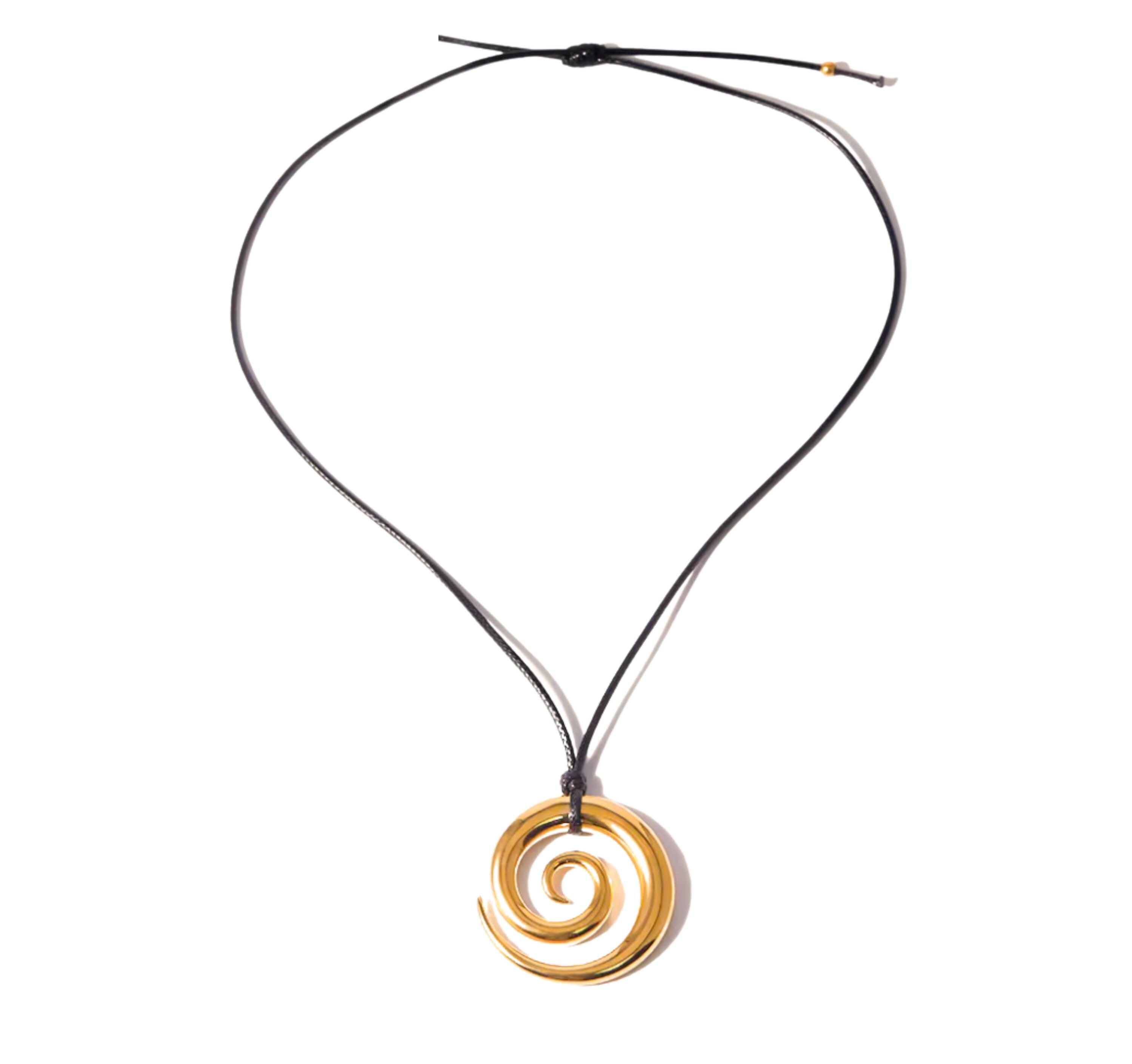Aurea - Spiral Pendant Necklace