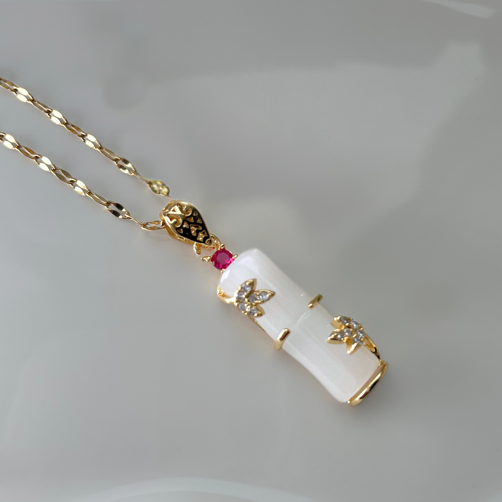 Eden - Jade Pendant Necklace