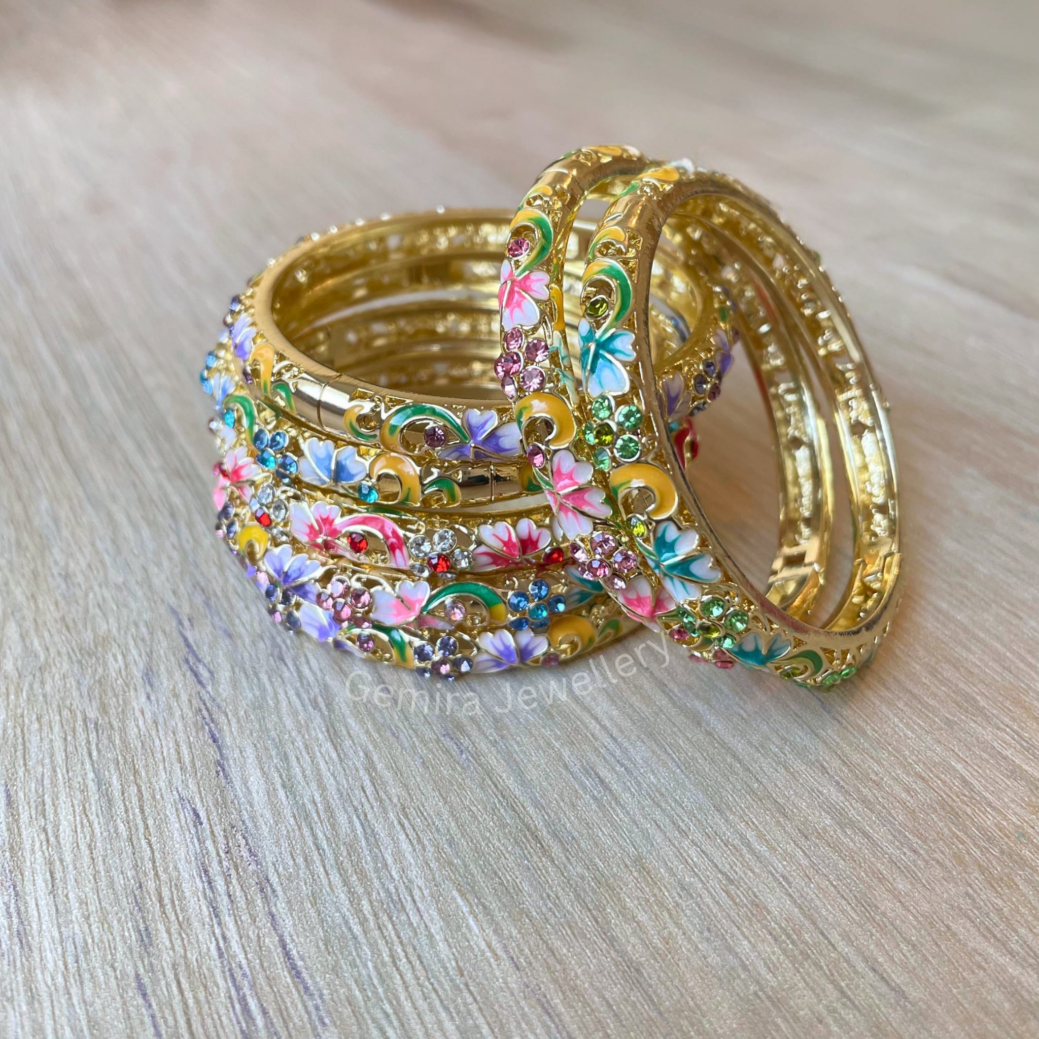 Arden - Flower Bangles