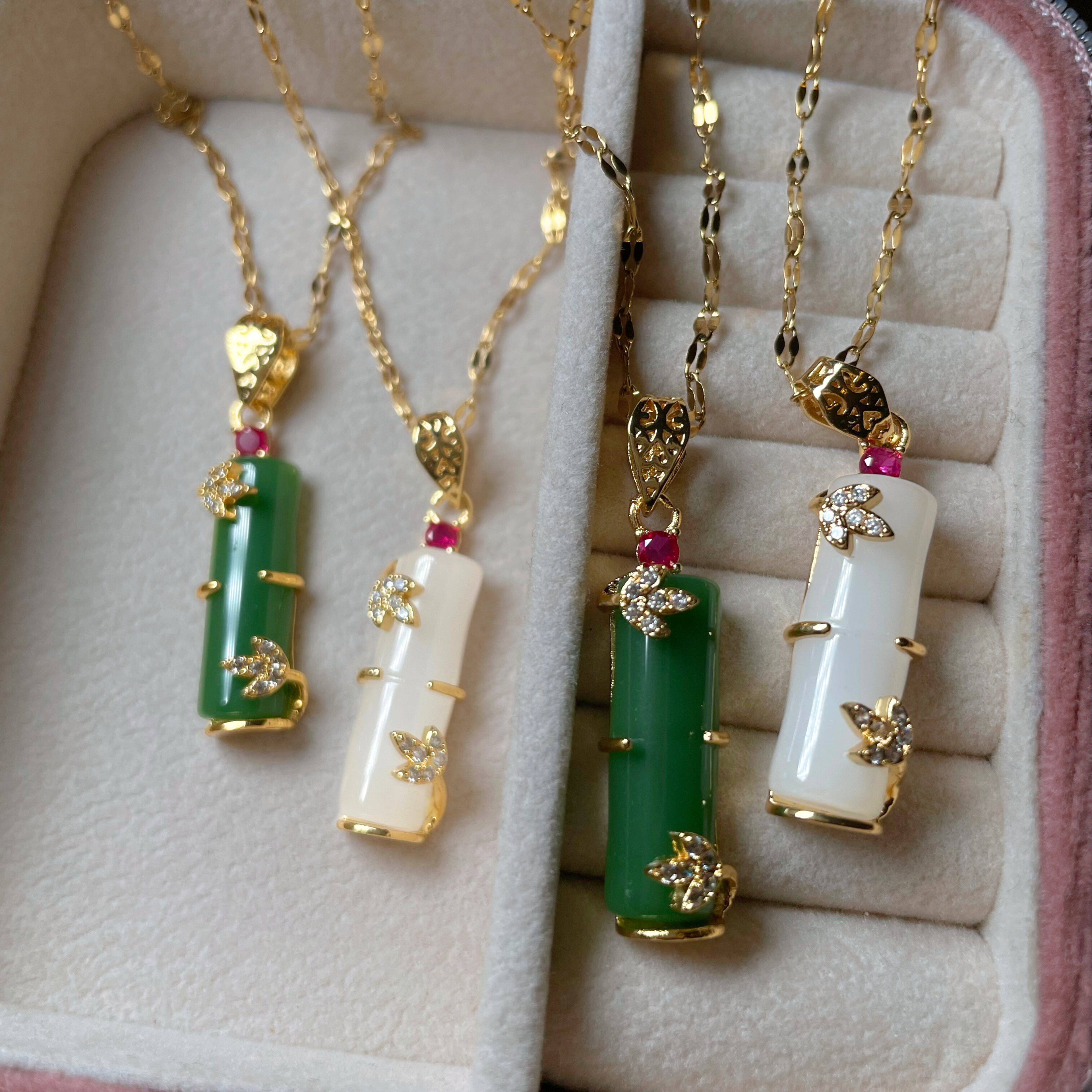 Eden - Jade Pendant Necklace