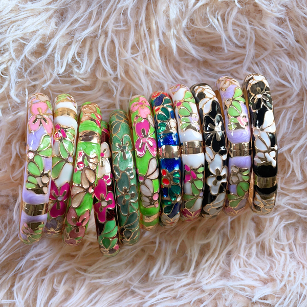 Kaia - Flower Bangles