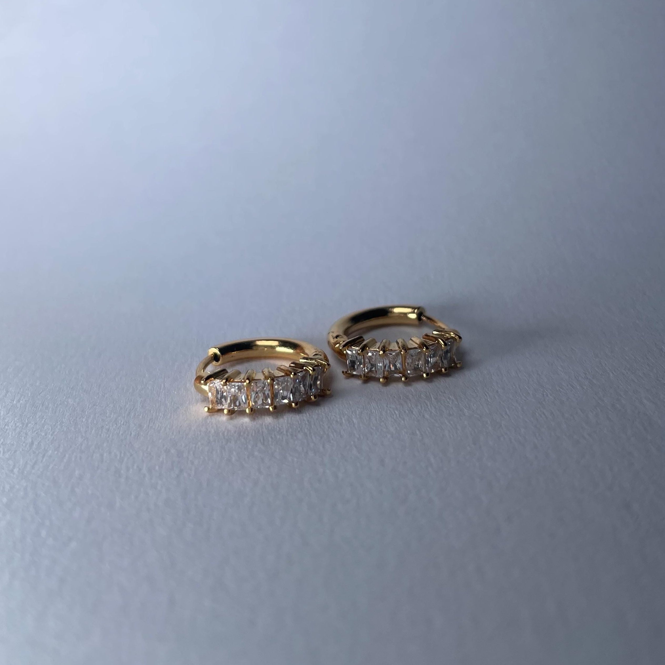 Fae - Dainty Huggie Earrings